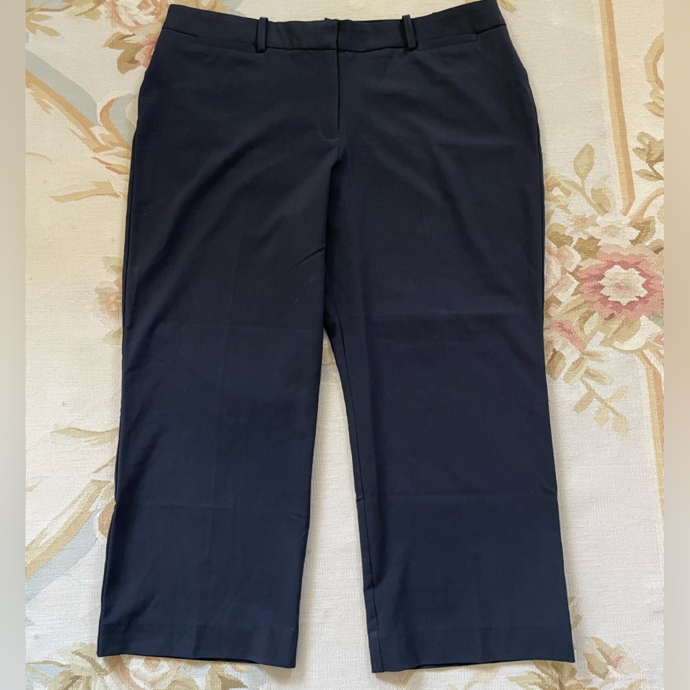 18 Petite, George, black pants